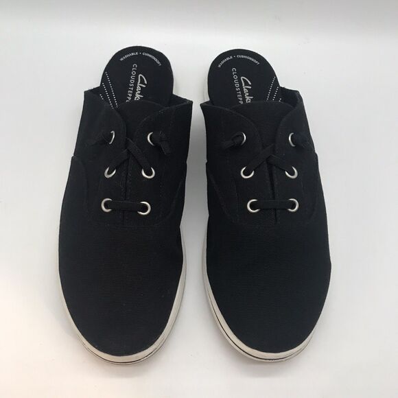 Clarks Cloudsteppers Breeze Clara Slip-On Mules Women's 11M Black Slip On Flats - Picture 5 of 11